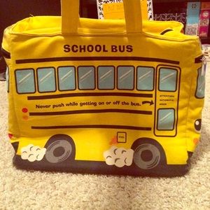 COPY - Retro school bus tote!
